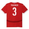 Original Fußballtrikot Österreich Gernot Trauner 3 Heimtrikot EURO 2024 Für Herren